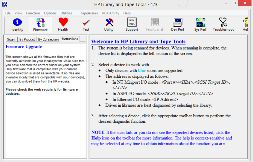 hp firmware download