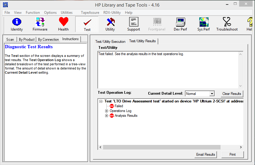 Hp library and tape tools как пользоваться